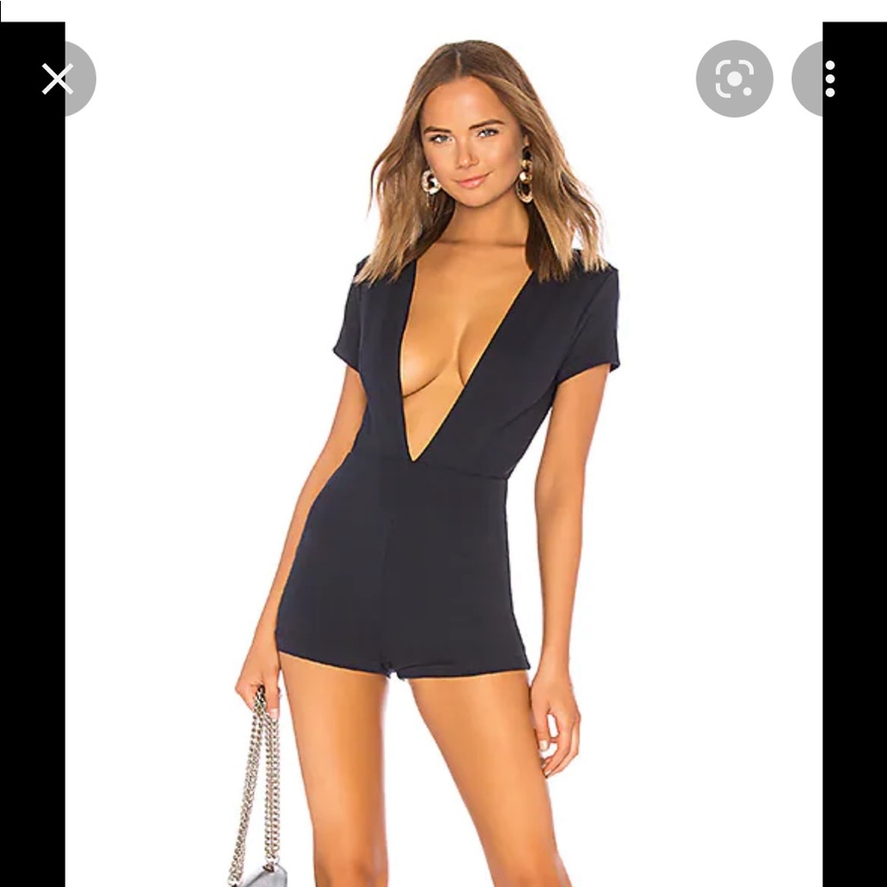 Thea Deep V playsuit